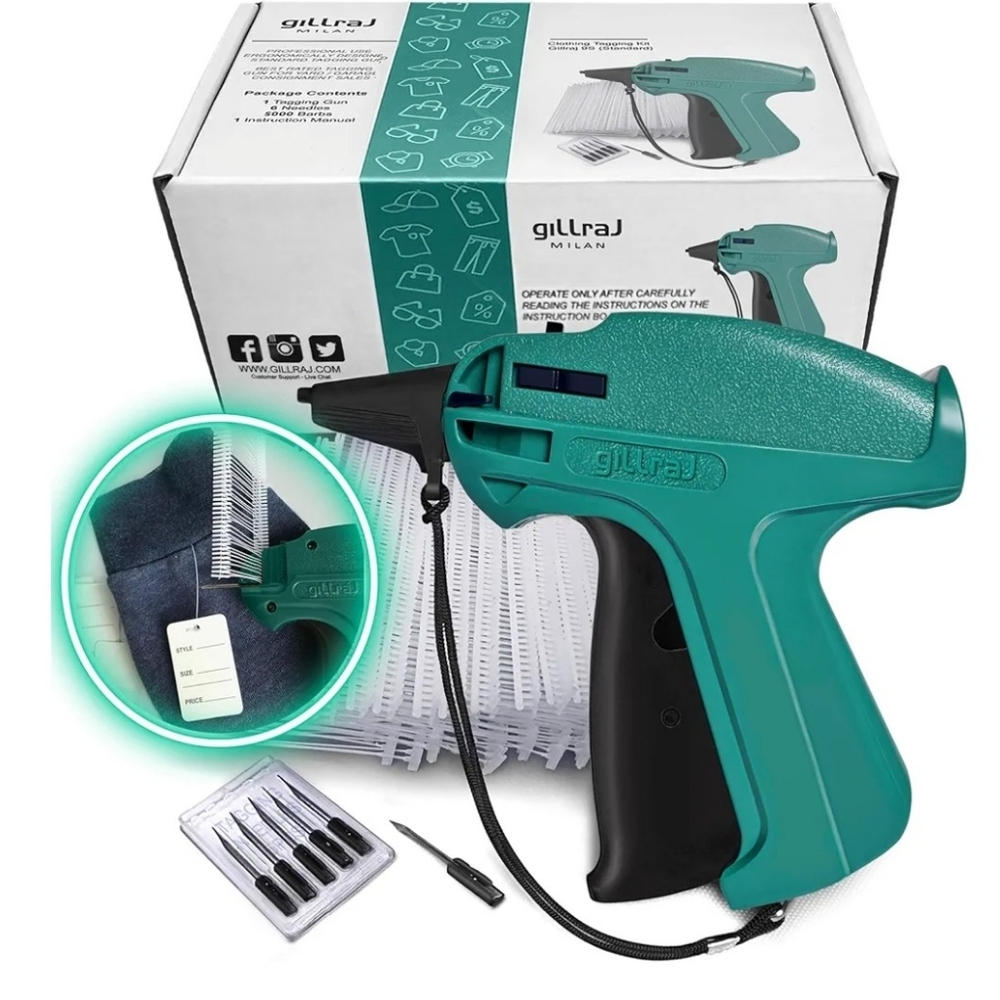 Gillraj Green Tagging Gun with Accessories